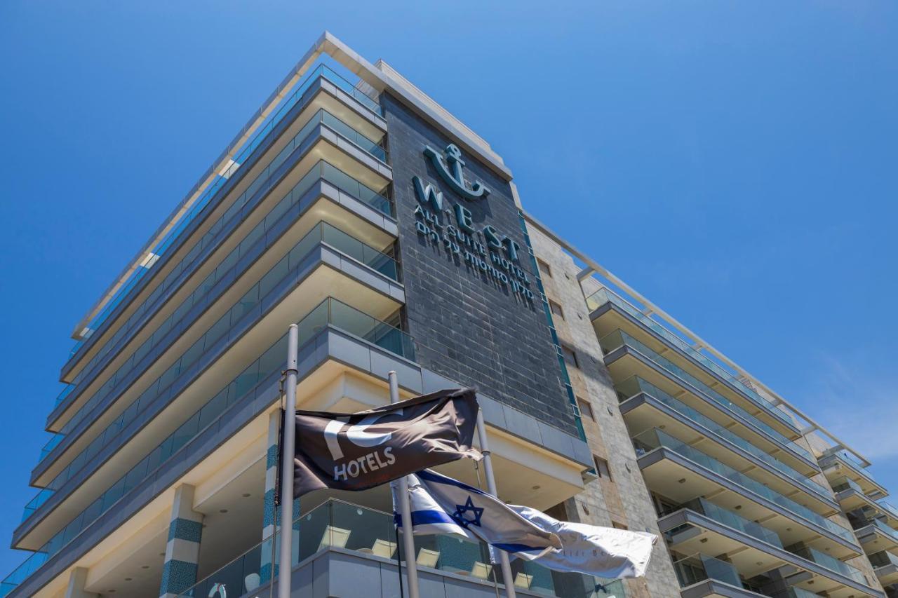 West All Suites Hotel Ashdod Bagian luar foto